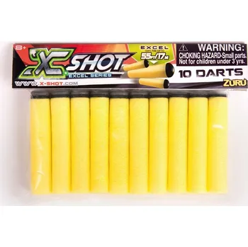 Dětská zbraň Zuru X Shot - 10 šipek - pěnové šipky