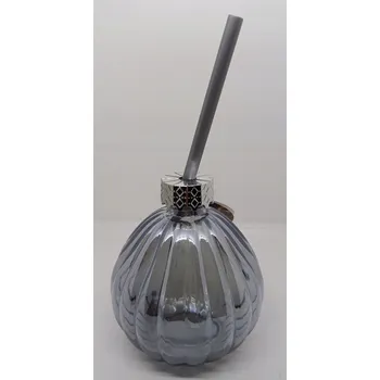 Sklenice na koktejly s brčkem Vánoce hvězdička holografická