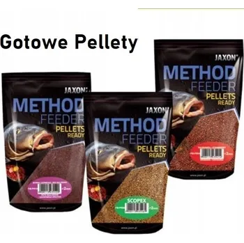 Krmítko na pelety Red Moruše 2mm READY PELLET FEEDER JAXON