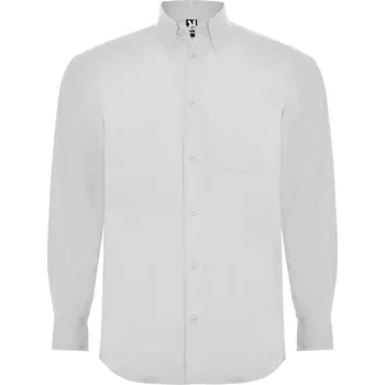 Pánská košile Pánská košile s dlouhým rukávem Aifos, Roly Barva: 00-Bílá, Velikost: L