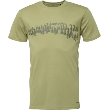 Pánské tričko Pánské triko Head SALTUS L Khaki, Tmavě zelená