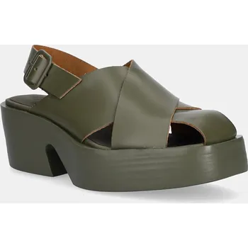 Dámská obuv Kožené sandály Camper Billie K201725.002 zelená 87X, EUR 41