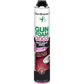 Montážní pěna Den Braven montážní pěna pistolová 750ml GUNFOAM 3003