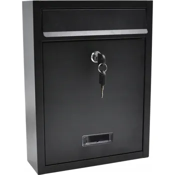 Železářství Geko černá Poštovní schránka