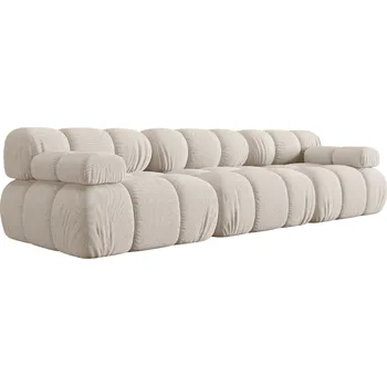 Pohovka Micadoni Světle béžová trojmístná pohovka Bellis 282 cm