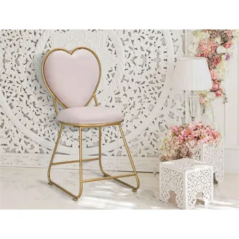 Jídelní židle Designová jídelní židle Efthymia růžová