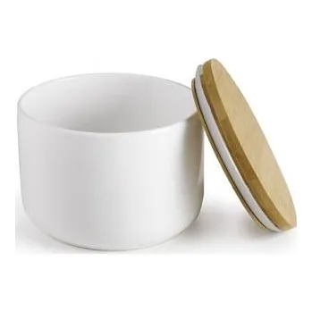 Dóza na potraviny Bílá keramická dóza 1l - Ibili