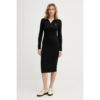 Dámské šaty Šaty Calvin Klein Jeans LV047E202G černá 99X, vel. XXS