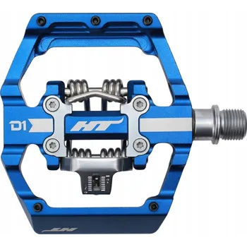 Pedál na kolo Cyklistické pedály HT Components HT-D1 modré