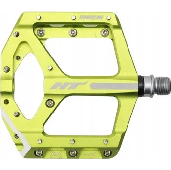 Pedál na kolo Platformové pedály HT HT-ANS10 zelené