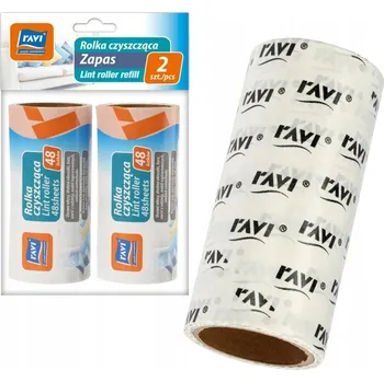 Váleček na chlupy Čisticí váleček na oblečení - náhradní náplň 2 kusy Ravi