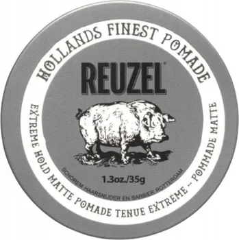 Stylingový přípravek Reuzel Extreme Hold Matte Piglet 35g - Silně Tužící Matná Pomáda na Vlasy