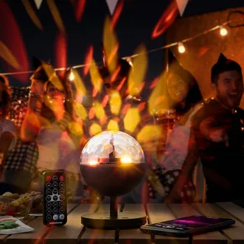 Projektor Bezdrátový LED Projektor s Reproduktorem Černý