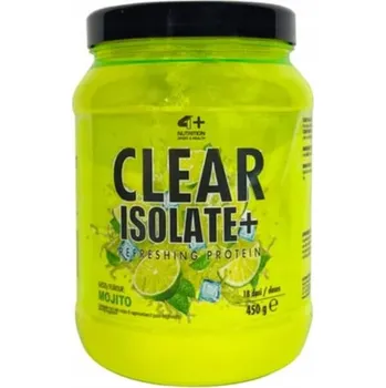 Protein Proteinový Izolát 4+ NUTRITION Clear Isolate+ 450 g Vysoká chuť Mojito