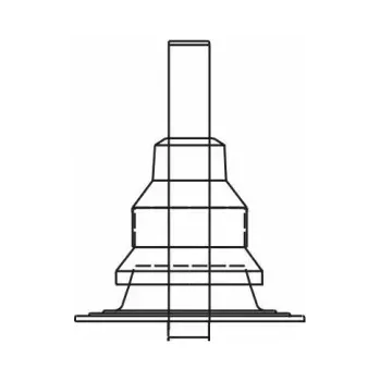 Kotel ALM FLEX komínová hlavice DN 80 H