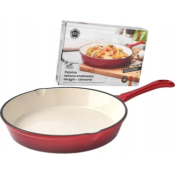 Pánev Tradiční litinová pánev Konighoffer 24 cm s smaltovaným povrchem