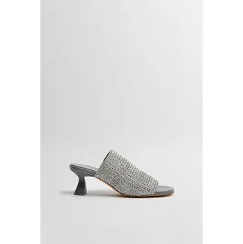 Dámská obuv Pantofle Miista Marilia E8.3846 stříbrná SLV, EUR 40