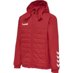 HUMMEL PROMO SHORT BENCH JACKET KIDS Barva: Červená, Velikost: 176