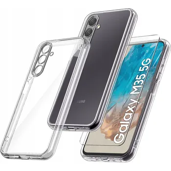 Pouzdro na mobilní telefon Zadní Kryt IziGSM pro Samsung Galaxy M35 5G bezbarvý