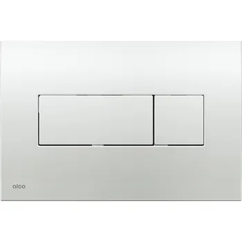 Splachovací tlačítko Splachovací tlačítko WC Alcaplast Alca stříbrné