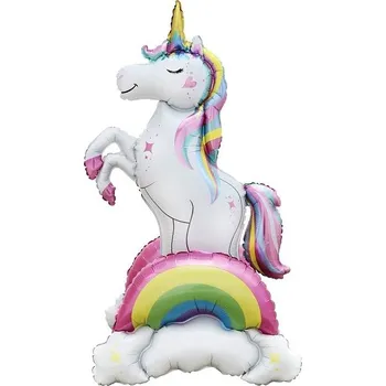 Godan Balónek fóliový samostojný 3D Jednorožec 94 x 52 x 43 cm