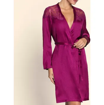 Dámské noční prádlo Lise Charmel - Source beaute župan source amarante L ALH2072