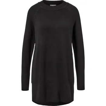 Dámský svetr 686756 - Tchibo - Dlouhý pletený svetr - pro ženy - vel. XL 48/50 - barva: černá