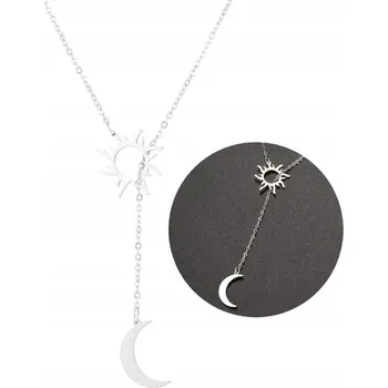 Náhrdelník Dámský Stříbrný Náhrdelník 18K Ocel