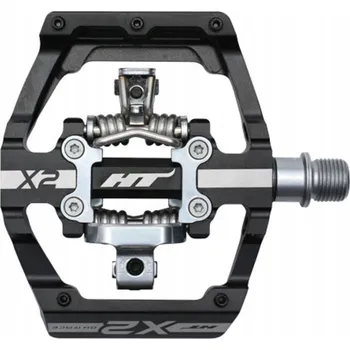Pedál na kolo Ná šlapné pedály SPD HT X2 Enduro DH FR Black