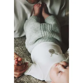 Kojenecký body Bavlněné kojenecké body Donsje Davo Bodysuit Bunny 3030102. bílá 00X, vel. 80