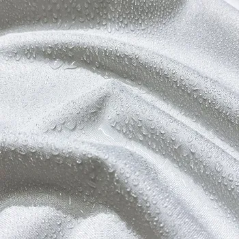 Vodoodpudivá látka Oxford s PU zátěrem, 200 g/m², šíře 160 cm, bílá