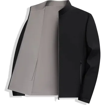 Best Fashion Pánská oboustranná volnočasová bunda Velikost: L, Barva (Varianta): Černá