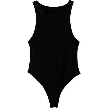 Body Best Fashion Dámský přiléhavý letní body – bodycon Velikost: M, Barva (Varianta): Černá