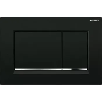 GEBERIT SIGMA30 černá/lesk/černá
