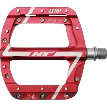 Pedál na kolo Platformové pedály HT HT-ANS08 červené