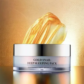 Pleťová maska GOLD Energy SNAIL Synergy - Gold Snail Sleeping Pack - Luxusní noční maska se šnečím mucinem a zlatem - 100 ml