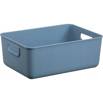 Úložný box Úložný box, obdélníkový kontejner Akita 10 l, modrý