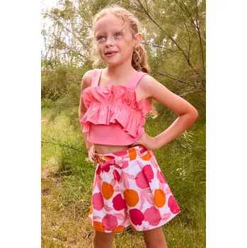 Dívčí kraťasy Dětské kraťasy Mayoral 3906.6D.Mini.PPY2 růžová 42X, vel. 116