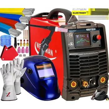 Svářečka Svářečka hliníku TIG AC DC Weldman POWER TIG 210 2T 4T - POSLEDNÍ KUS