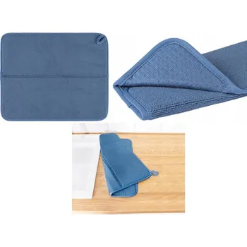 Organizace kuchyně Pěnová podložka oboustranná odkapávač na nádobí savá 44x36 cm