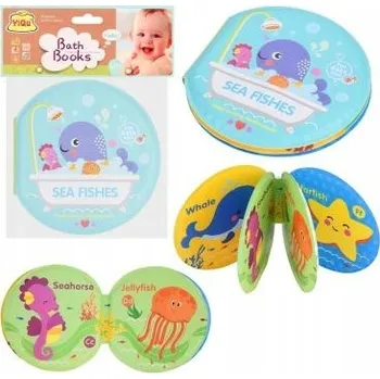 Hračka pro nejmenší KNÍŽKA DO KOUPELE PRO MALÉ DĚTI HRAČKA PRO DĚTI