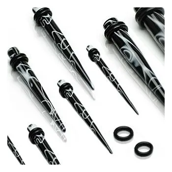 Piercing Roztahovák do ucha - akrylát (2 mm)