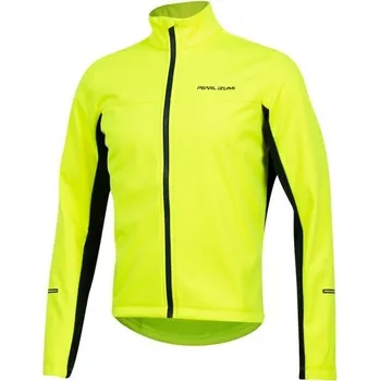 Cyklistická bunda Bunda Pearl Izumi Quest Amfib navy/scream yellow XL