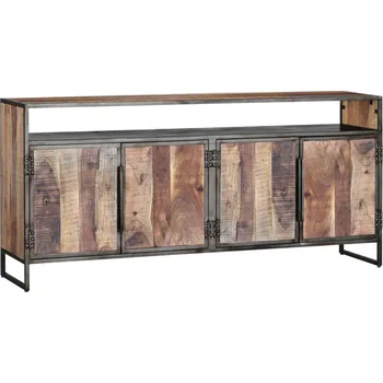 Příborník do zásuvky Příborník masiv a kov Saturn dřevo akácie