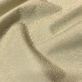 Vodoodpudivá látka Oxford s PU zátěrem, 200 g/m², šíře 160 cm, béžová