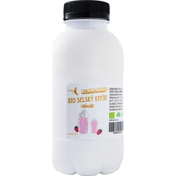Mléko Rohlik.cz BIO Selský kefír jahoda
