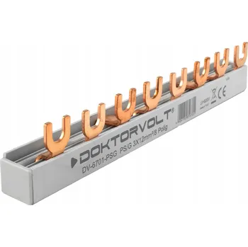 Jistič Propojovací lišta Doktorvolt 500 V IP40 80 A