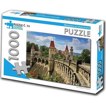 Puzzle Tourist edition Přehrada Les Království 1000 dílků (č.74)