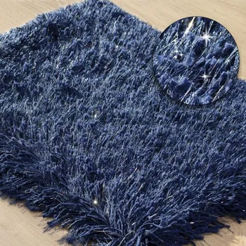 Koupelnová předložka Koberec do koupelny v tmavě modré barvě Šířka: 60 cm | Délka: 90 cm