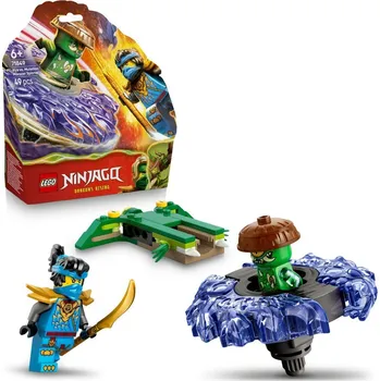 Stavebnice LEGO LEGO® NINJAGO® 71849 Nya vs. spinner zmutované příšery